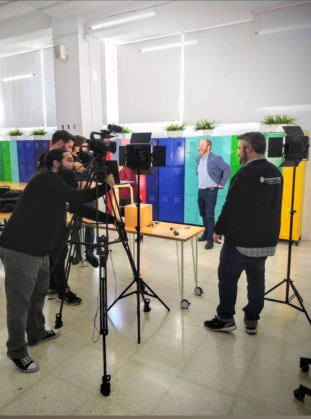 Grabación Exeo en Breaker UGR - Integrate Media S.Coop.And.